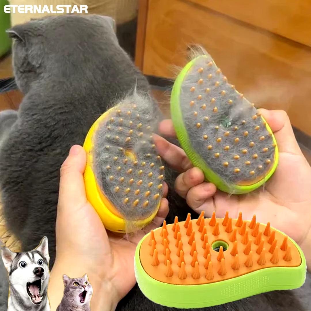 Escova Massageadora de Gatos e Cães - Tartaruga Shop