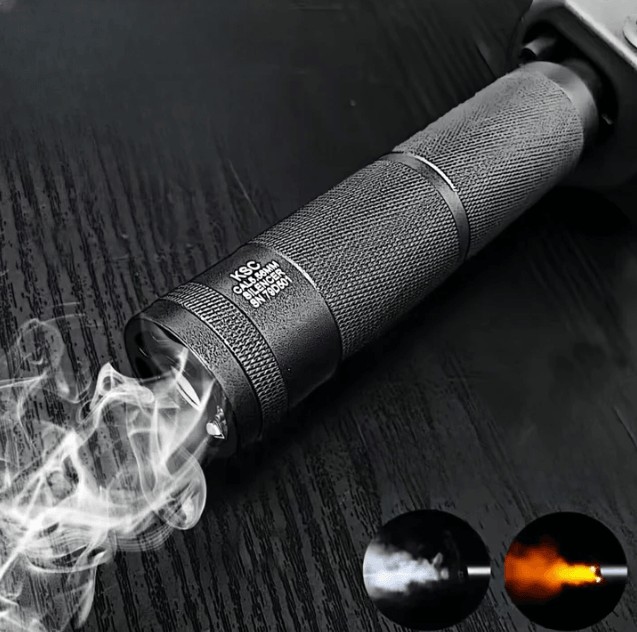 Silenciador Smoke Wolf 14 mm - Tartaruga Shop