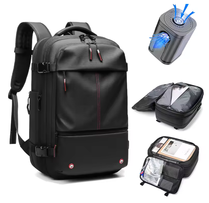 Mochila de Viagem Com Compressão a Vácuo 60L - Tartaruga Shop