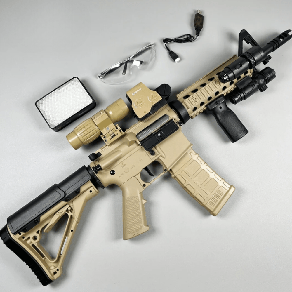 Brinquedo de Bolinhas de Gel Semi/Automatico (M4A1) - Tartaruga Shop