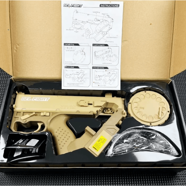 Brinquedo de Bolinhas de Gel Automático (Quasar 2077) - Tartaruga Shop