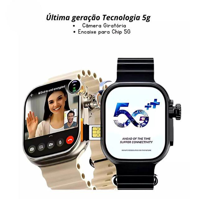 Smartwatch 5g Ultra 3 Ai - Tartaruga Shop