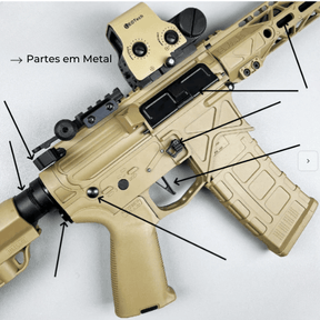 Brinquedo de Bolinhas de Gel Automático (BD556) - Tartaruga Shop