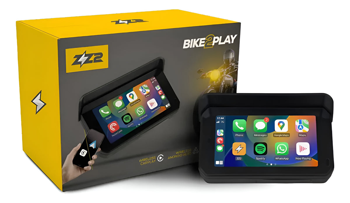 Central Multimídia Bike2Play para Motos com CarPlay e Android Auto - Urban Gang