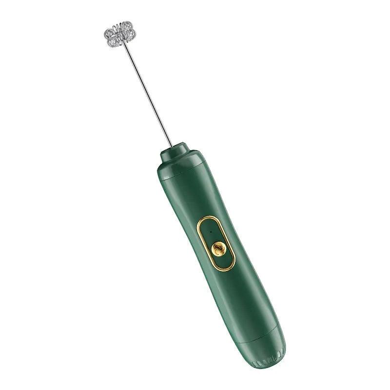 Batedor De Ovo Ou Leite Elétrico Portátil - Tartaruga Shop